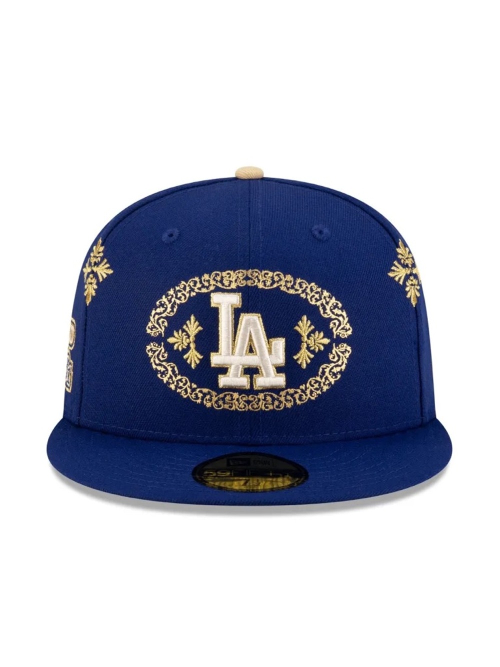 Los Angeles Dodgers Navy & Gold World Series 1981 Fitted Hat CHARRO